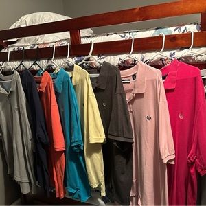 Lot of 10 Chaps Polo Shirts